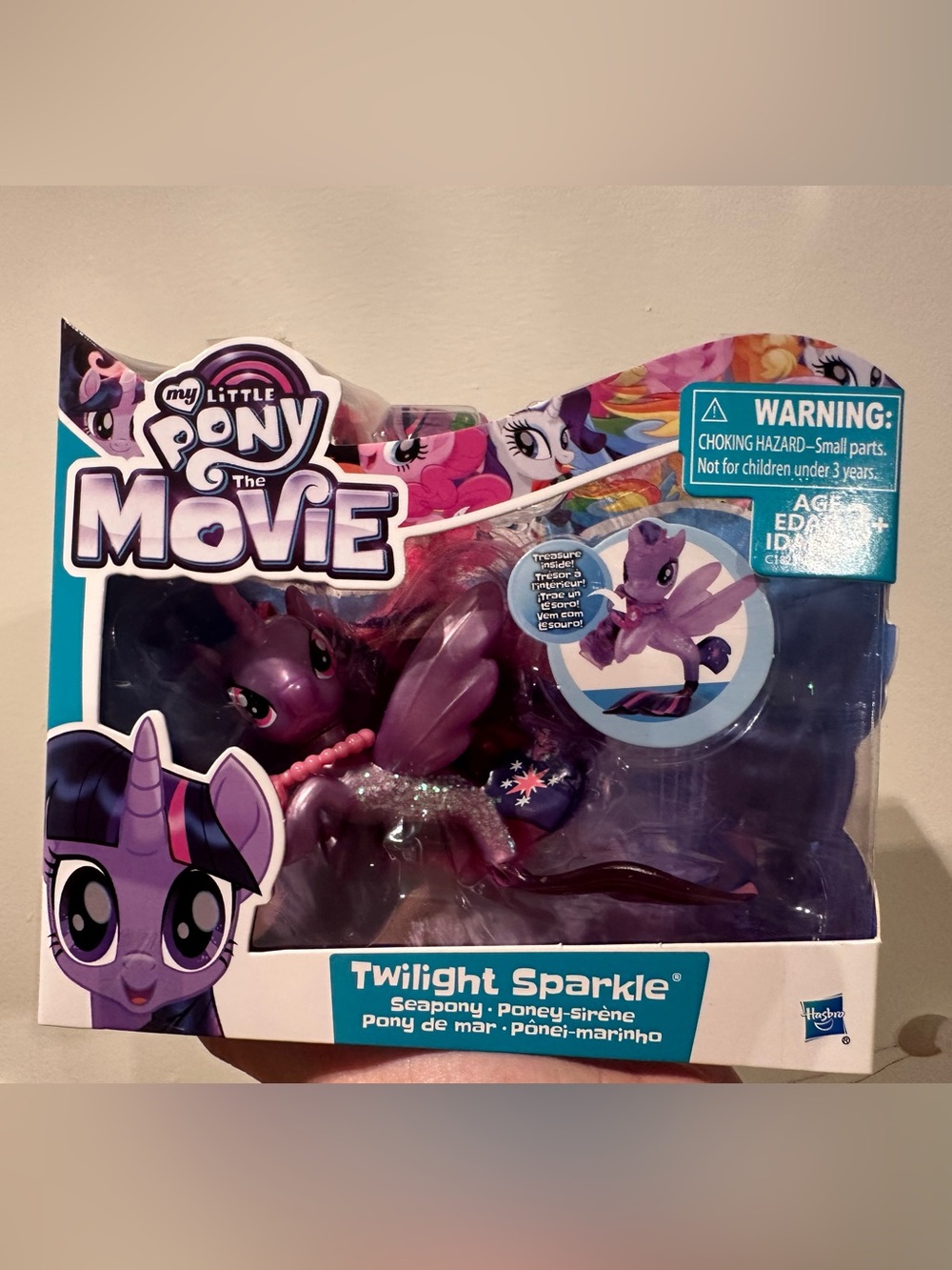 MLP My little Pony Twilight Sparkle Seapony sea pony nib my little pony movie